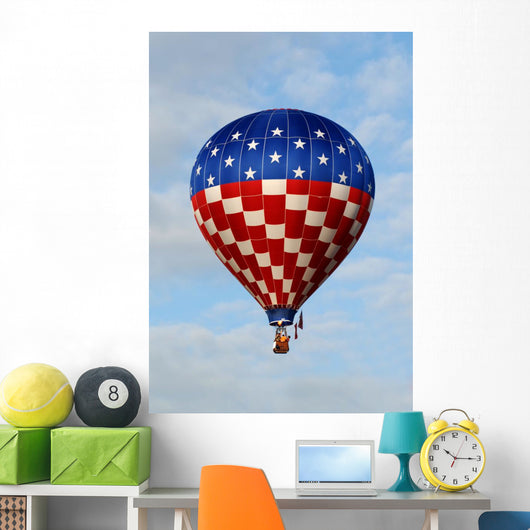 Giant Hot Air Balloon Wall Decal