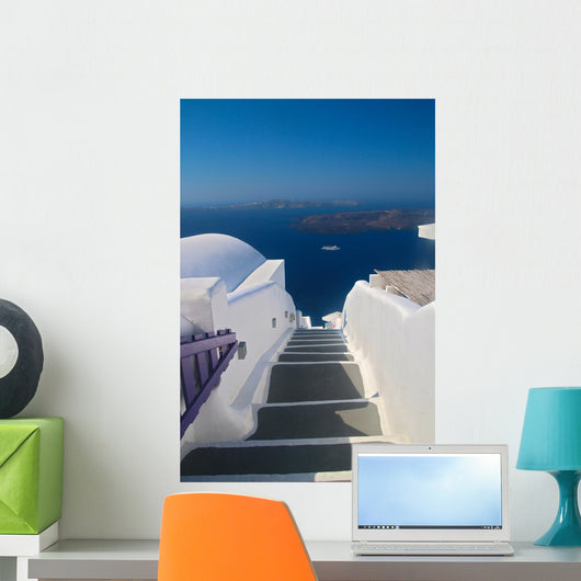 Escalier Fira Wall Decal