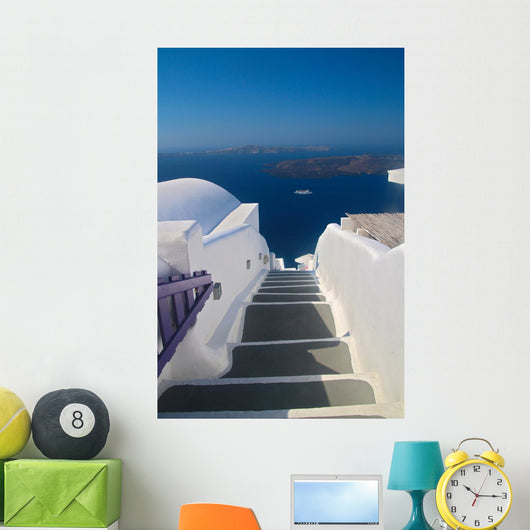 Escalier Fira Wall Decal