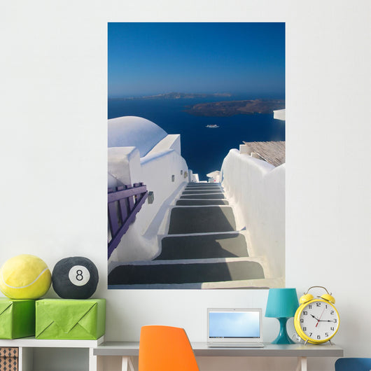 Escalier Fira Wall Decal