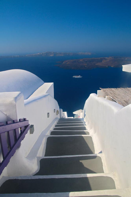 Escalier Fira Wall Decal
