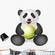 panda tennis ball Wall Decal