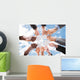 Multiethnic Business People Assembling Wall Decal