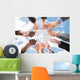 Multiethnic Business People Assembling Wall Decal