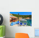 Chairs and Tables Restaurant Wall Decal