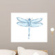 Water splash dragonfly Wall Decal