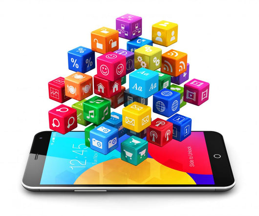 Mobile Applications and Internet Wall Decal