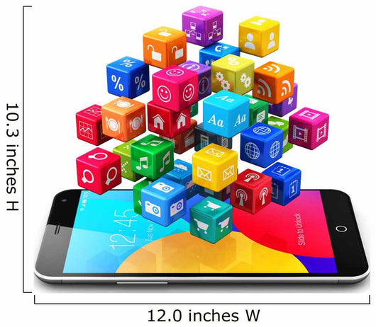 Mobile Applications and Internet Wall Decal