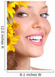 Woman Smile Wall Decal