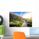 Hotel garden and terrace Wall Mural