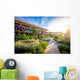 Hotel garden and terrace Wall Mural