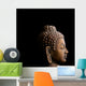 Profile Buddha Black Wall Decal