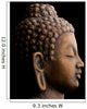 Profile Buddha Black Wall Decal