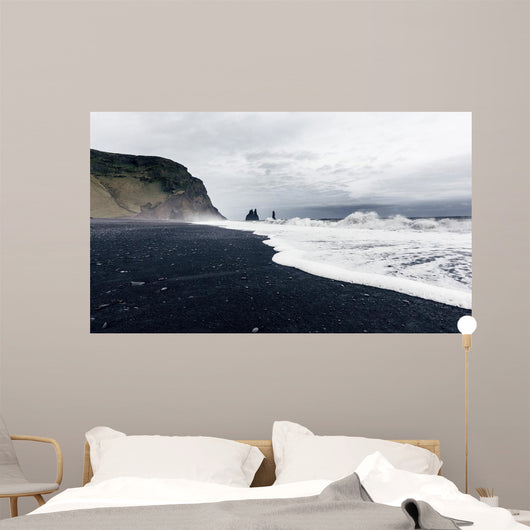 Black Sand Beach Reynisfjara Wall Decal