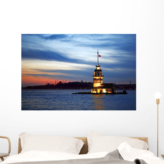 Istanbul Night Wall Mural