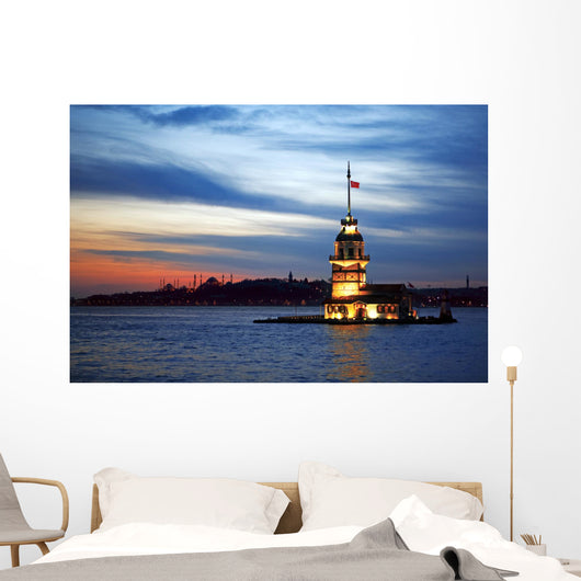 Istanbul Night Wall Mural