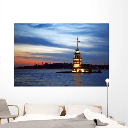 Istanbul Night Wall Mural