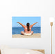 Woman Beach Wall Decal