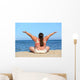 Woman Beach Wall Decal