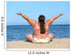 Woman Beach Wall Decal