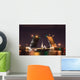 Open Drawbridge Night St Wall Decal
