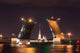 Open Drawbridge Night St Wall Decal