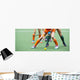 field hockey midfield challenge Wall Mural