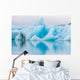 Detail view of iceberg in ice lagoon - Jokulsarlon, Iceland. Wall Mural