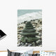 Stacked Sea Stones Wall Mural