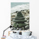 Stacked Sea Stones Wall Mural