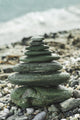 Stacked Sea Stones Wall Mural