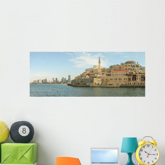 View of Jaffa with Tel Aviv in the background Wall Mural
