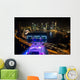 SINGAPORE - 29 October:The Top view of the Marina Bay from Singa Wall Mural