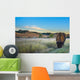 Badlands Bison Wall Mural