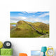 Hadrian's Wall looking at the famous sycamore gap Wall Mural