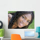 smiling teen girl Wall Mural