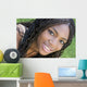 smiling teen girl Wall Mural
