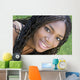 smiling teen girl Wall Mural