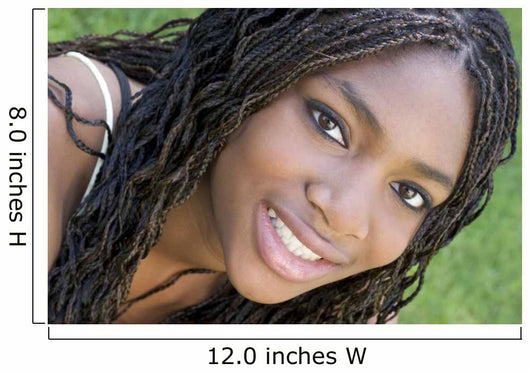 smiling teen girl Wall Mural