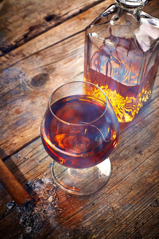 Vintage Cognac Still Life