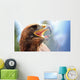 mighty Eagle with its beak wide open Wall Mural