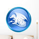 Dragon Zodiac Icon Blue