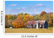 Old Barn in Autumn Wall Mural