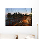 new york,brooklyn bridge Wall Mural