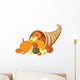 Autumn Horn Plenty Wall Decal