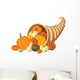 Autumn Horn Plenty Wall Decal
