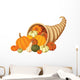 Autumn Horn Plenty Wall Decal