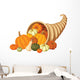 Autumn Horn Plenty Wall Decal