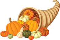 Autumn Horn Plenty Wall Decal