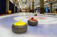 Curling stones on an indoor rink Wall Mural